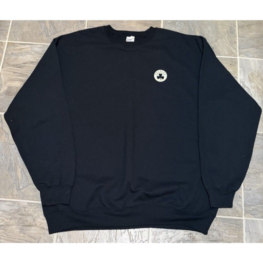 Boston Celtics Player Owned Crewneck Sweatshirt Bus One Boys *Read description*